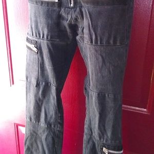 Serious Small Black Low-Rise Pants